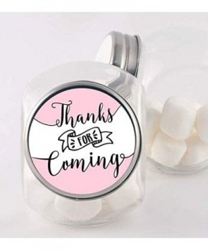 Thank You Stickers - Thanks for Coming Stickers - 1.67"- 48 Round Thank You Labels - Wedding Thank You Stickers - Baby Shower...