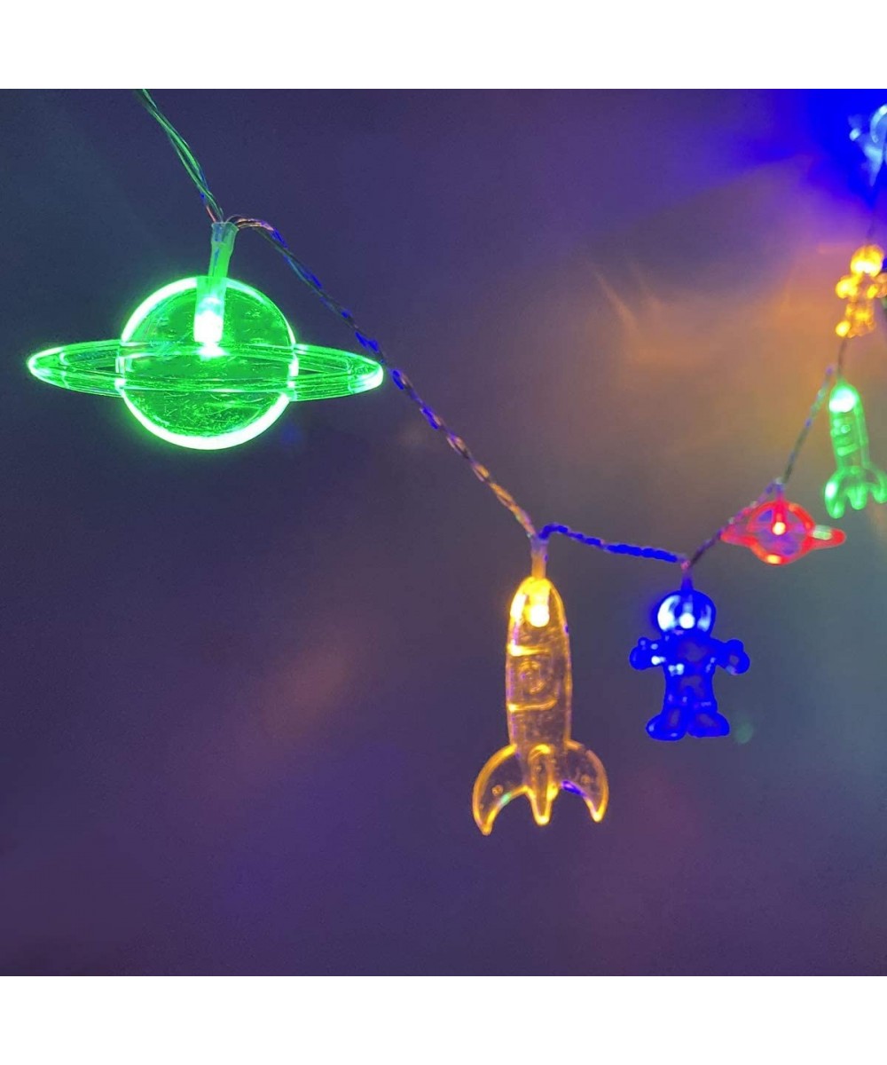 20 LED Astronaut String Lights 10FT Children's Room LED String Light Holiday Party Lights Kids Bedroom Decor with Astronaut S...