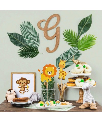 Jungle Safari Party Decorations Supplies - Jungle Animal Birthday Party Centerpiece Sticks- DIY Safari Animals Table Decorati...