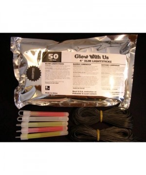 Glow Sticks Bulk Wholesale- 50 4" Glow Stick Light Sticks. Assorted Bright Colors- Kids Love Them! Glow 8-12 Hrs- 2-Year Shel...
