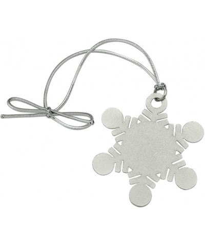 Downton Abbey Property of Metal Snowflake Christmas Tree Holiday Ornament - C318YWSU2H6 $6.19 Ornaments