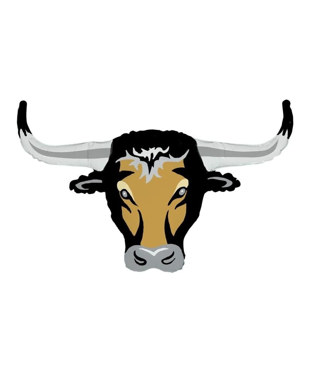 Longhorn Steer Cow 23" Foil Party Balloon - C418GDY6IWE $7.79 Balloons