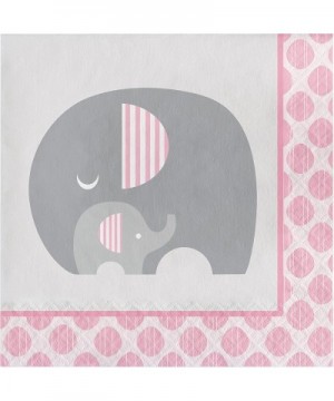 Little Peanut Girl Elephant Napkins- 48 ct - CN18CERTUID $8.17 Party Tableware