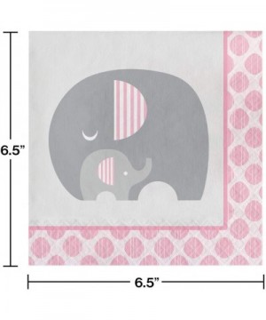 Little Peanut Girl Elephant Napkins- 48 ct - CN18CERTUID $8.17 Party Tableware