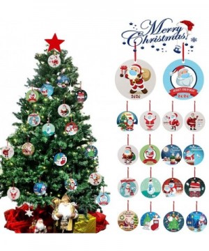 Christmas Hanging Decoration- Merry Christmas Garland Xmas Tree Snowman Socks Santa Hanging Ceiling Pendant for Xmas- New Yea...