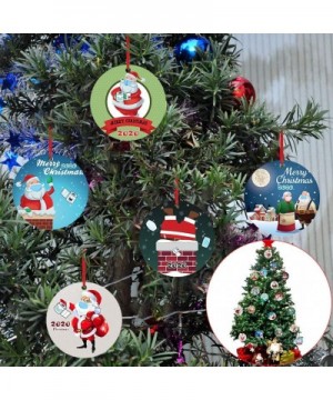 Christmas Hanging Decoration- Merry Christmas Garland Xmas Tree Snowman Socks Santa Hanging Ceiling Pendant for Xmas- New Yea...