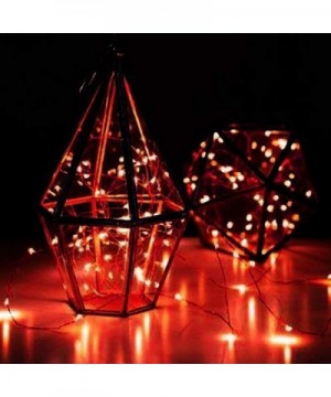 6 Pack Red LED Fairy Starry String Lights with 20 Mini LEDs on 3.3FT/1M Copper Wire- Fairy Lights Powered by 2xCR2032(Incl) B...