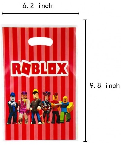 50 Packs Roblox Party Gift Bags- Roblox Candies Bags Party Supplies for Kids Cute Roblox Party- Birthday Party Favors RobloxG...