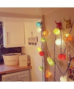 Mini Lantern String Lights 20 LED for Home Bedroom Kids Decorations Indoor Teepee Princess Tent Yard Decor Lights - Color - L...