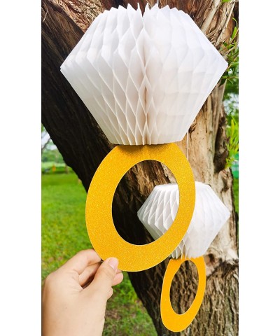 Cooper life Bridal Shower Honeycomb Ring Hanging Decorations (SIX Pack) - CT18ZXOKR2Q $9.55 Tissue Pom Poms