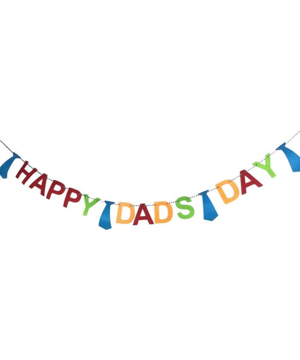 Happy Father's Day Banner-Father's Day Decorations- Daddy's Day Party Decorations-Fathers Day Party Supplies Family Photo Pro...