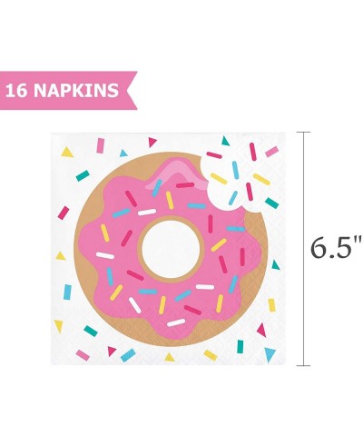 Donut Plates Napkins Party Supplies - Donut Plates and Napkins (16 Serves) - CX192273T9C $8.26 Party Packs