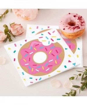 Donut Plates Napkins Party Supplies - Donut Plates and Napkins (16 Serves) - CX192273T9C $8.26 Party Packs