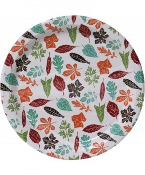 Designed for Fun 50 Pack Fall Holiday Disposable Dinner Paper Plates (9" Autumn Leaves) - 9" Autumn Leaves - CN18HUYNHG4 $12....