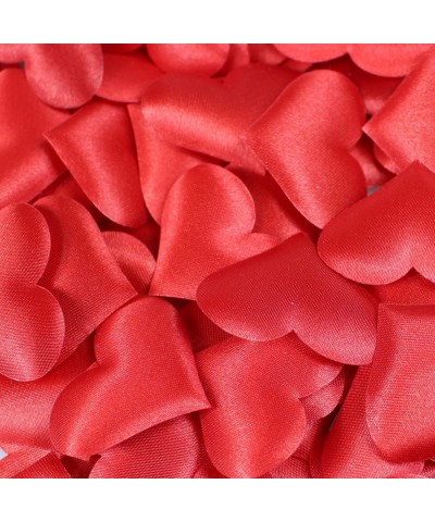 500 Pcs Heart Shape Petals Wedding Valentines Decoration Party Supply (Red) - Red - C7185Y27DO6 $6.08 Confetti