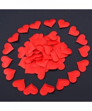 500 Pcs Heart Shape Petals Wedding Valentines Decoration Party Supply (Red) - Red - C7185Y27DO6 $6.08 Confetti