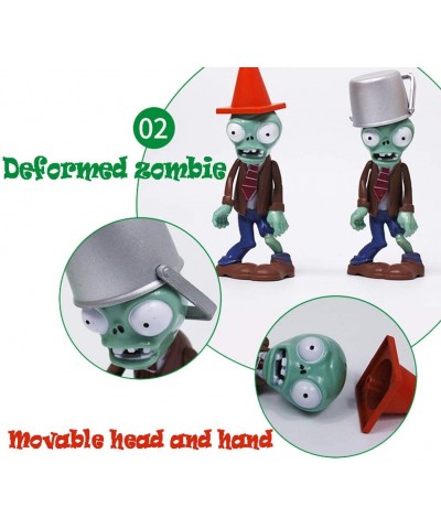 plants vs.zombies PVC Toys Gift Box-Halloween Toys For Kids-Desktop games Party game 17 pieces (Cob cannon- 1) - Cob cannon -...