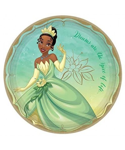 Princess Tiana Party Supplies Set for 16 Guests - Includes Large and Small Paper Plates- Napkins- Cups- Plastic Cutlery- and ...