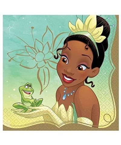 Princess Tiana Party Supplies Set for 16 Guests - Includes Large and Small Paper Plates- Napkins- Cups- Plastic Cutlery- and ...