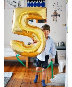 Happy 45th Birthday Banner Balloons Set for 45 Years Old Birthday Party Decoration Supplies Gold Black - C618LGXTISG $14.66 B...