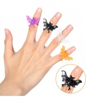 160 Pieces Colorful Halloween Bat Plastic Rings Bat Toy Rings Plastic Cupcake Topper Small Gift for Party - CX18WS463YA $7.26...