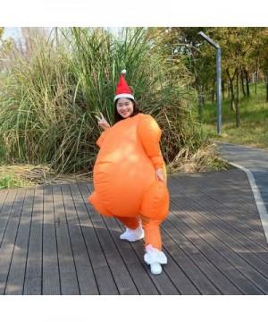 Adult Inflatable Costume Thanksgiving Turkey Costume Chicken Halloween Cosplay Costume Funny Blow up Thanksgiving Christmas P...