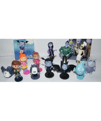 Disney Vampirina Deluxe Party Favors Goody Bag Fillers Set of 14 with 12 Figures and 2 Neat Stickers Featuring Wolfie the Wer...