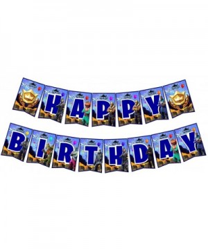 Gaming Birthday Party Bunting Banner- Garland- Flag Pennants - CK18I35UD7E $11.04 Banners