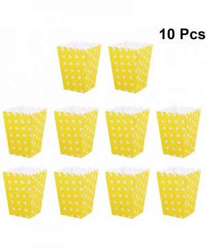 10pcs Popcorn Box Set Popcorn Favor Boxes Cardboard Candy Container Parties Mini Paper Popcorn Containers for Birthday Weddin...