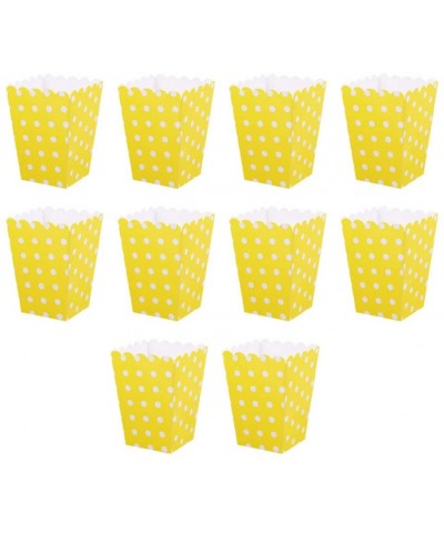 10pcs Popcorn Box Set Popcorn Favor Boxes Cardboard Candy Container Parties Mini Paper Popcorn Containers for Birthday Weddin...