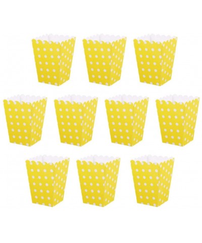 10pcs Popcorn Box Set Popcorn Favor Boxes Cardboard Candy Container Parties Mini Paper Popcorn Containers for Birthday Weddin...