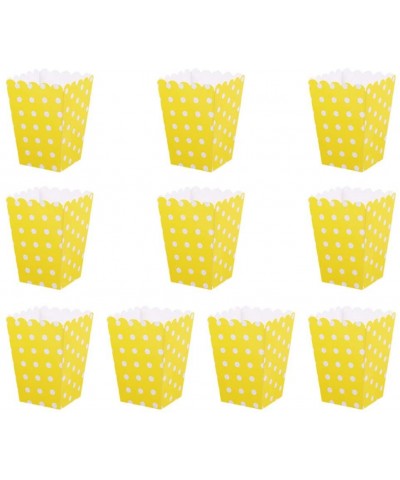 10pcs Popcorn Box Set Popcorn Favor Boxes Cardboard Candy Container Parties Mini Paper Popcorn Containers for Birthday Weddin...