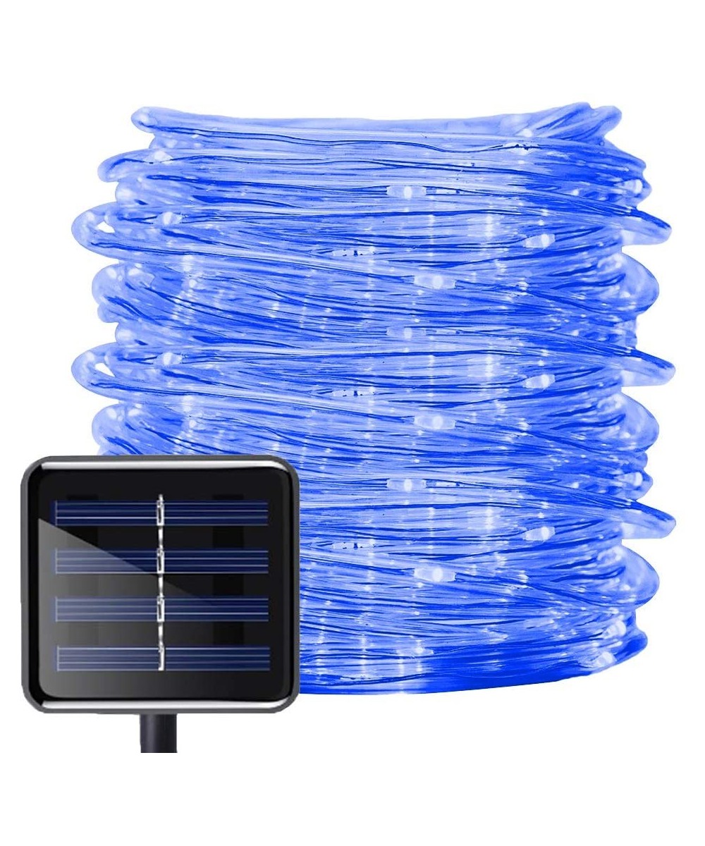 Solar Rope String Light Outdoor-Garden Decoration Outdoor Waterproof Rope String Christmas Lamp Wedding Party Tree Xmas Decor...