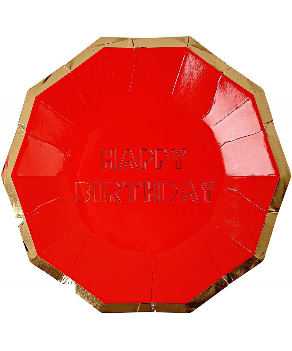 Happy Birthday Small Plate - C611WHW5NJT $6.73 Tableware