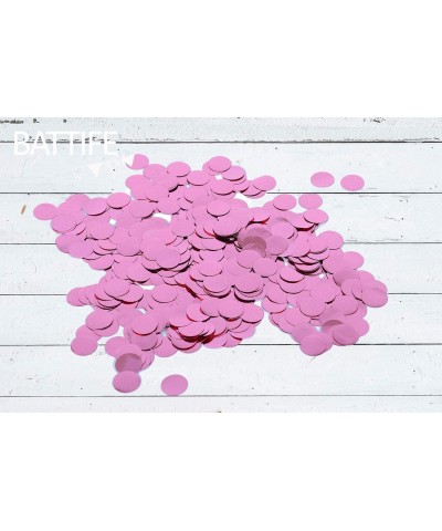 Blush Pink Metallic Glitter Foil Confetti 1.8oz - 0.6inch Round Table Confetti Dots for Wedding Party Celebration - Pink - CD...