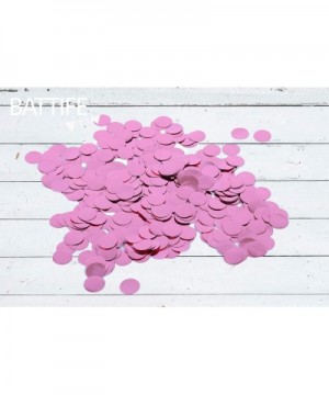 Blush Pink Metallic Glitter Foil Confetti 1.8oz - 0.6inch Round Table Confetti Dots for Wedding Party Celebration - Pink - CD...