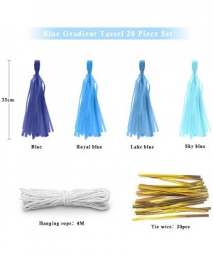 Tissue Paper Tassel DIY Hanging paper decorations Party Garland Decor for Party Decorations Wedding-Festival-Baby Shower Deco...