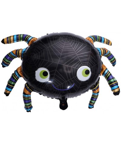 3 Pack Halloween Spider Balloons Helium Foil Mylar Balloons for Birthday Happy Halloween Party Decorations - CU18Y8GAK3S $6.0...