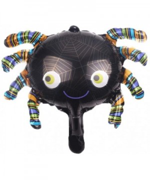 3 Pack Halloween Spider Balloons Helium Foil Mylar Balloons for Birthday Happy Halloween Party Decorations - CU18Y8GAK3S $6.0...