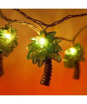 Palm Tree Patio Lights String - Summer Patio String Lights- Beach Themed Party Decorations- Tropical Party Decorations- Indoo...
