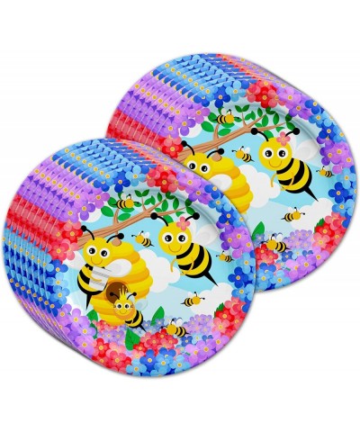 Bumble Bee Birthday Party Supplies Set Plates Napkins Cups Tableware Kit for 16 - CE18COE9TYL $6.46 Party Packs