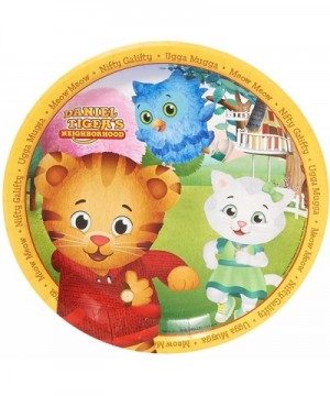 Daniel Tiger Party Supplies 24 Pack Lunch Plates - CD18G7XMWWS $14.02 Party Tableware