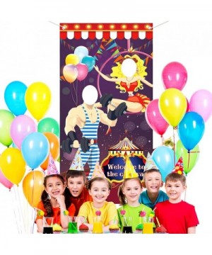 Carnival Photo Door Banner Backdrop Carnival Game for Carnival Decorations- Circus Party Supplies - C018Y4DTY6Z $7.76 Banners...