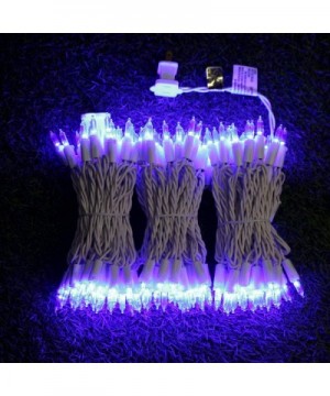 150 LED Blue Christmas Lights- White Cord Lights String 50 Ft- UL Certified Commercial Grade New Durable Mini Lights Set- for...