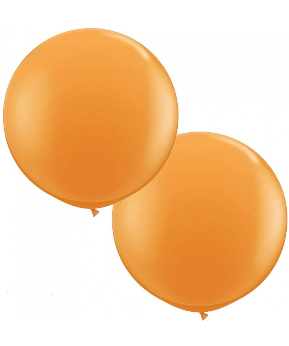 3-Foot Huge 36-inch Latex Balloon Party Kit with Gold Cards & Gifts Sign- Orange- 2-Pack - Orange - CV182WY5M9Y $6.54 Balloons