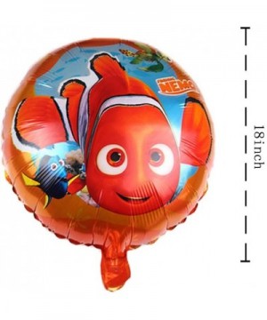 4 pcs Finding Nemo balloon Finding Nemo theme party supplies- large 18 inch aluminum film balloon birthday party supplies dec...