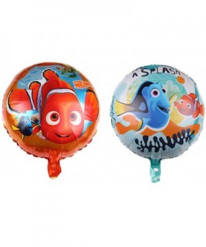 4 pcs Finding Nemo balloon Finding Nemo theme party supplies- large 18 inch aluminum film balloon birthday party supplies dec...