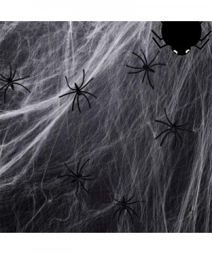 1800sqft Fake Spider Web Halloween Decorations for Indoor and Outdoor - 100 Extra Spiders - 500g-1800sqft - CW18XQ2QM89 $6.63...