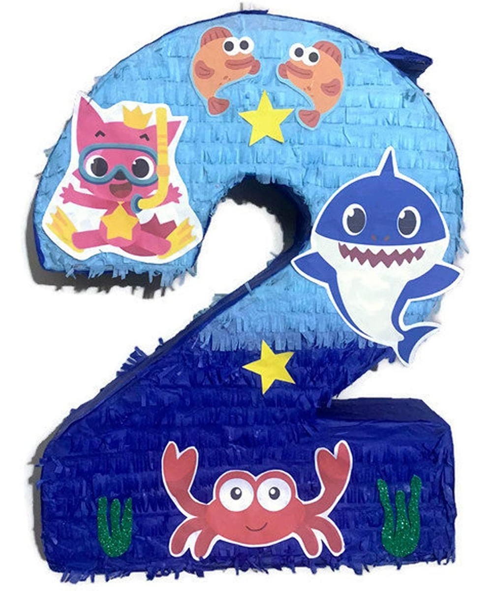 Blue Shark Number Two Pinata - CO1999954YC $28.27 Piñatas