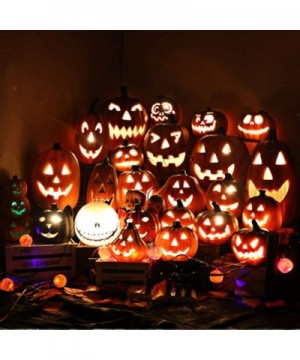 Halloween Decorations Lights Indoor- Halloween Pumpkin Night Lights with Battery Operated- Durable Double-Sided Halloween Lig...